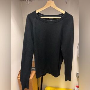 Banana Republic Black Long Sleeve Top